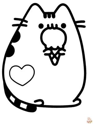 Кот Пушин, Pusheen Computer Icons, котенок, Разное, коричневый, животные  png | Klipartz