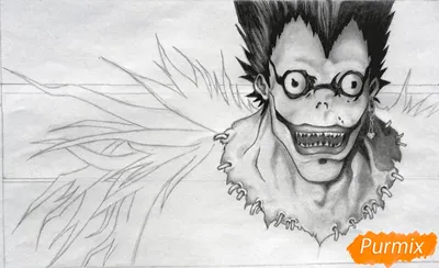 Серьга Рюк Ryuk Тетрадь Смерти - Death Note (12492) (ID#1393953258), цена:  199 ₴, купить на Prom.ua