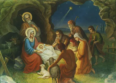 Скачать обои Праздники Dona Gelsinger, Рождество, Christmas, рождение Иисуса  Христа на рабочий стол 1600x1200