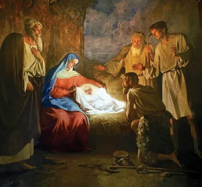 С Рождеством Господа Бога и Спаса нашего Иисуса Христа! — Xрам Адриана и  Наталии