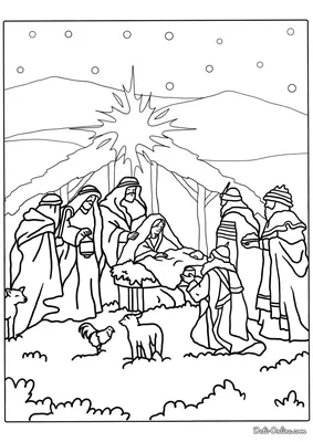 Рождение Иисуса Христа - Шнорр фон Карольсфельд Юлиус