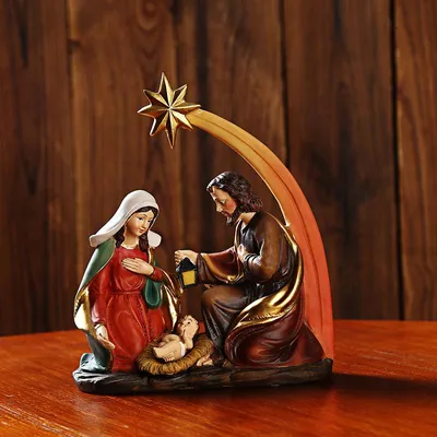 Фигурка декоративная \"Рождение Иисуса Христа\" 138882 — купить по цене 590  руб. в интернет-магазине