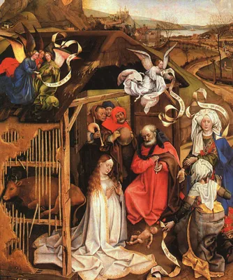 Икона «Рождество Христово»: описание, значение, кто изображен на иконе  Андрея Рублева