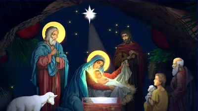 Рождество Иисуса Христа - купить икону Рождество Иисуса Христа в интернете  недорого | Цены от производителя | Иконы Луцк