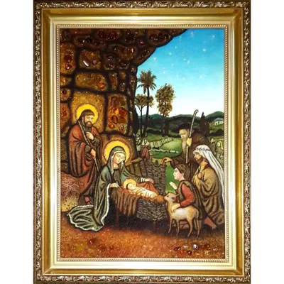 Рождение иисуса христа картинки - 79 фото