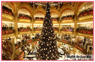 Рождественская елка, праздники в Англии - ePuzzle фотоголоволомка