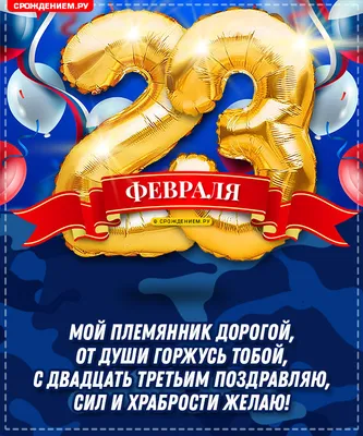 Картинки с 23 февраля племяннику