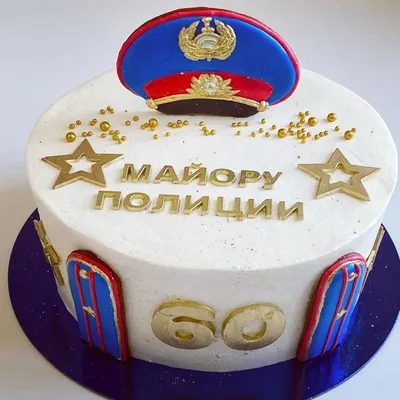 Торт полицейскому на заказ - более 50 идей! Торт на день полиции