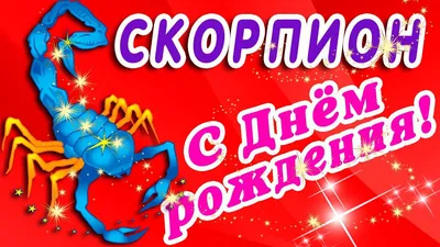 СКОРПИОН С ДНЁМ РОЖДЕНИЯ 🌷 ДЕНЬ РОЖДЕНИЯ 🌷 С ДНЁМ РОЖДЕНИЯ / СКОРПИОН /  ДОБРОЕ УТРО 🌷 ЗНАК ЗОДИАКА - YouTube