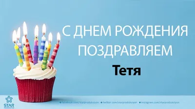 Картинки поздравления - С днем рождения, Тётя! (49 фото)