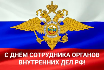 С днём сотрудника органов внутренних дел Российской Федерации -Новости от  производителя