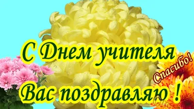 День учителя