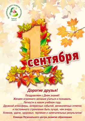 С 1 сентября: лучшие поздравления и яркие открытки с Днем знаний - Завтра.UA
