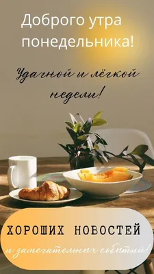 Пин от пользователя Гузаль Давлатова на доске Понедельник. Доброе утро. |  Фотографии для мотивации, Доброе утро, Счастливые картинки