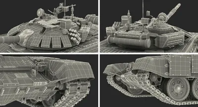 Коллекция российской военной техники 3D Модель $499 - .c4d .3ds .fbx .max  .ma .obj - Free3D