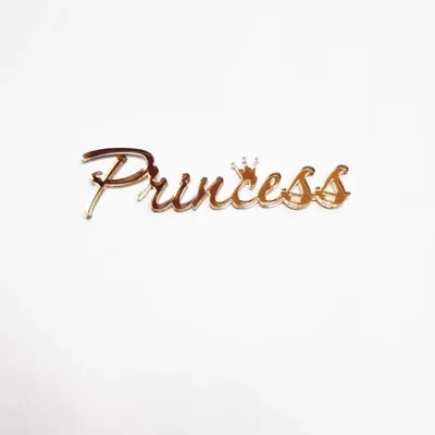 Little Princess - Calligraphic Inscription with Pink Hand Drawn Crown.  Vector. Stock Vector - Illustration of inscription, isolated: 192633881