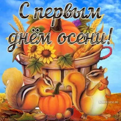 Картинки поздравления с осенним днем (60 фото) » Картинки и статусы про  окружающий мир вокруг