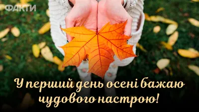 День рождения осени - отмечается 1 сентября