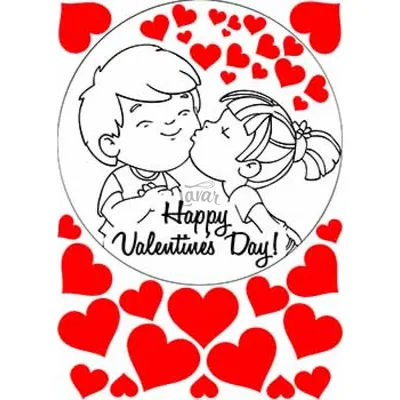 Обои на рабочий стол Открытка на день святого Валентина - красные розы  рядом с красной коробкой в форме сердца и запиской - поздравляем с днем  святого Валентина, обои для рабочего стола, скачать