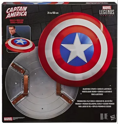 Щит (реплика) Marvel Avengers Legends Captain America Shield – купить по  выгодной цене | Интернет-магазин комиксов 28oi.ru