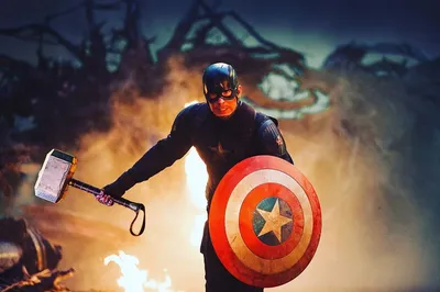 Щит Капитана Америки | DC-Marvel | Дзен