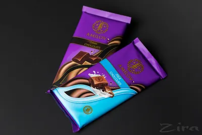 Bulletproof обновил дизайн упаковки шоколада Milka