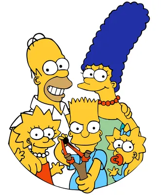 Как за 35 лет Симпсоны стали самой известной американской семьей | Пикабу