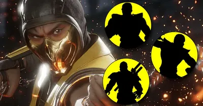 Mortal Kombat 7 Figures 5 - Scorpion (in The Shadows Variant) - Walmart.com