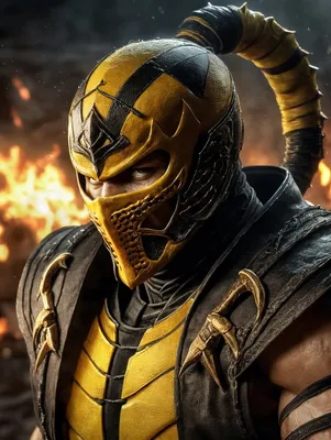 SEP201918 - MORTAL KOMBAT 11 GALLERY DLX SCORPION PVC STATUE - Previews  World