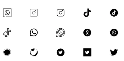 Иконки для соцсетей - svgpng.ru