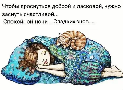 Спокойной ночи прикольные смешные пожелания картинки - 69 фото
