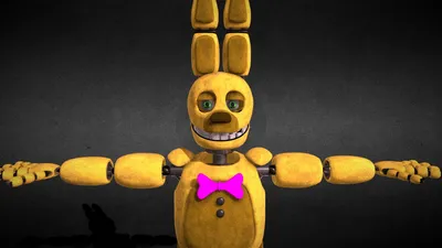 Spring Bоnnie ( Бонни) аниматроник Five Nights at Freddy's в  интернет-магазине Ярмарка Мастеров по цене 7600 ₽ – O8JQIBY | Мягкие  игрушки, Орел - доставка по России