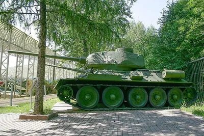 Модель среднего танка Т-34