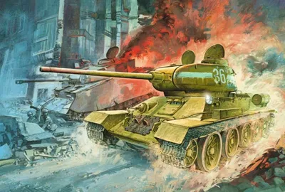 Крупнокалиберный T-34-3 | World of Tanks Blitz