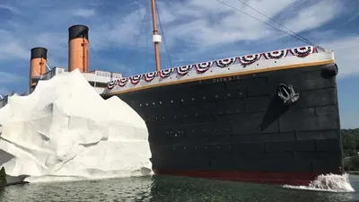 В США в музее \"Титаника\" обрушился айсберг, пострадали три человека - РИА  Новости, 03.08.2021