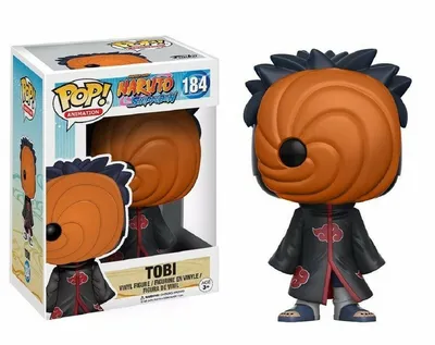 Фигурка Funko Pop Фанко Поп Naruto Shippuden Tobi Тоби в маске Наруто  Шиппуден 10 см NA Т184 – фото, отзывы, характеристики в интернет-магазине  ROZETKA от продавца: Heo | Купить в Украине: Киеве,