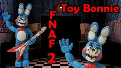 How to draw Toy Bonnie, FNAF, Как нарисовать Той Бонни - YouTube