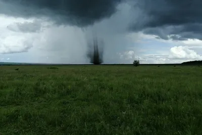 Фотографии торнадо в XIX веке