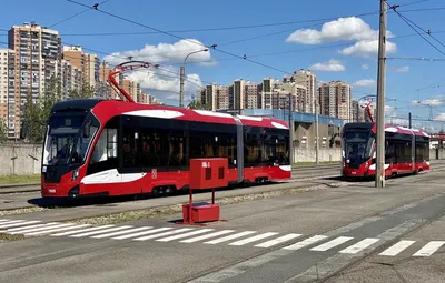 В Петербурге запустят новый трамвай, созданный в ретростиле - РИА Новости,  18.10.2023