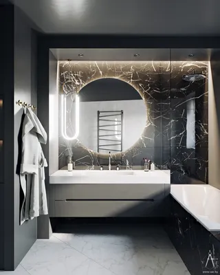 Дизайн ванной комнаты: идеи оформления интерьера с фото, цвета, стили, декор