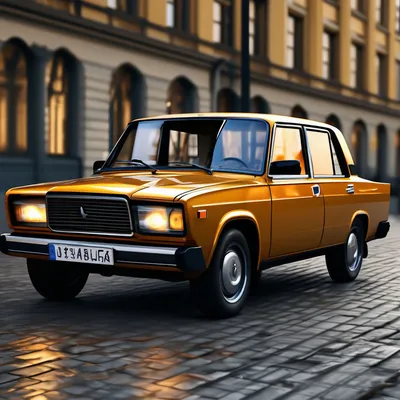 VAZ 2107 LADA 1500 Russian Soviet Car Scale 1/24 Collectible Diecast Metal  Model | eBay