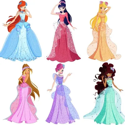 Winx Club season 8 royal princess by | Принцессы, Фея, Клуб винкс