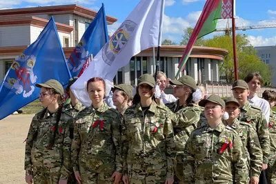 Червенский военно-патриотический клуб «Дозор» вышел на пограничную тропу