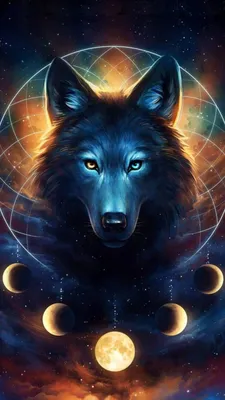 Картинка с мордой белого волка на аватарку — Картинки на аву