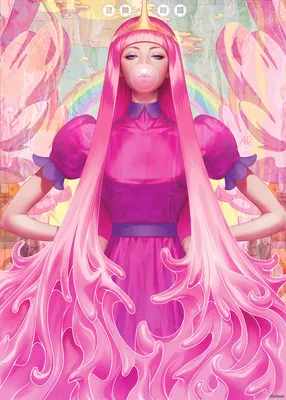 at art :: Princess Bubblegum (Бубльгум - Принцесса конфетного королевства,  бубльгум, принцесса бубльгум) :: adventure time (время приключений) ::  фэндомы / картинки, гифки, прикольные комиксы, интересные статьи по теме.