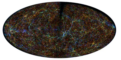 Разрыв вселенной и видна …» — создано в Шедевруме