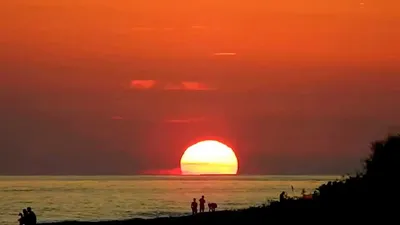 Лето...закат солнца :: galina tihonova – Социальная сеть ФотоКто