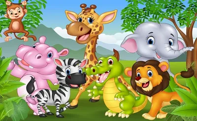 Реалистичные большие фигурки диких животных Африки. Игровой набор из 10  игрушек для детей, Malyshock — купить по низкой цене на Яндекс Маркете