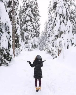 Картинки девушек снег на аву (63 фото) » Картинки и статусы про окружающий  мир вокруг