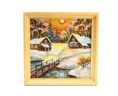 Рисунок Зима в лесу №264064 - «Зимняя сказка» (04.12.2021 - 19:59)